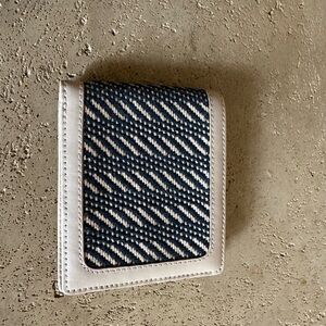 Stylish Blue and White Wallet